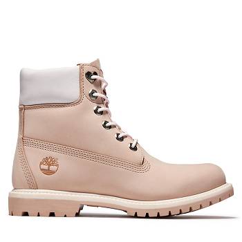 Timberland Love Collection - Ruzove 6 Inch Cizmy Damske, T0506SK